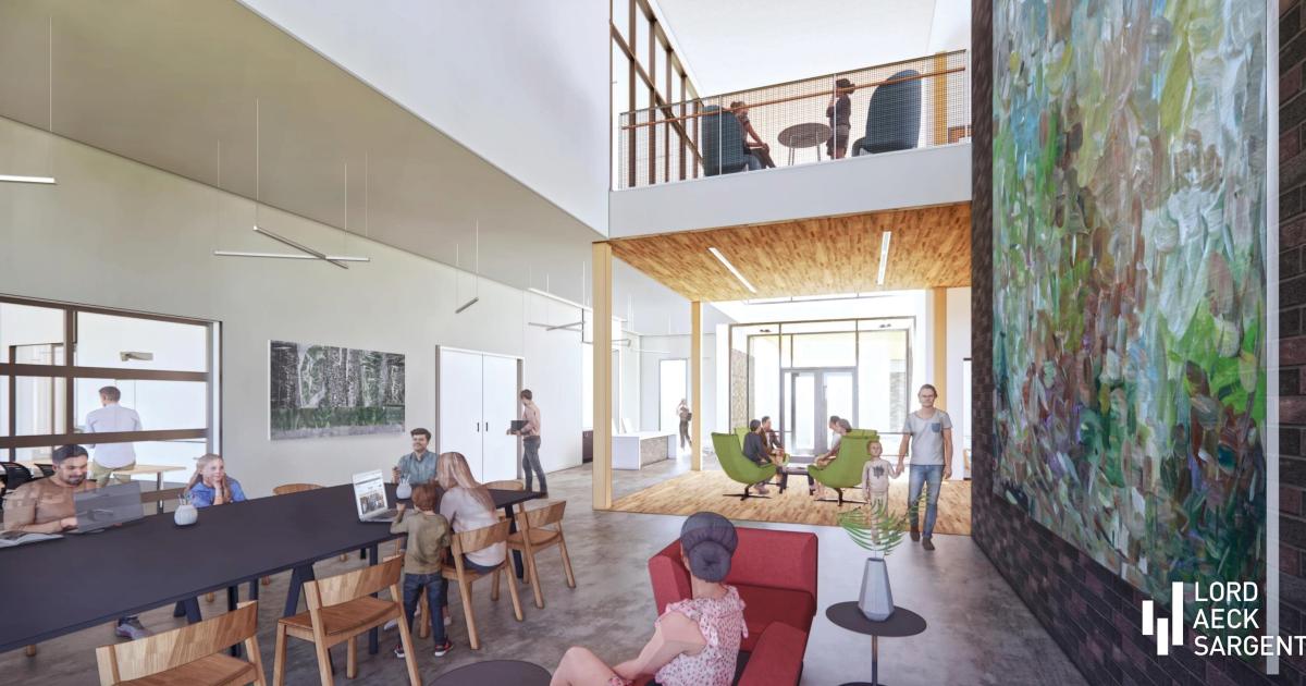 Images Trees Atlanta's modern new headquarters nears completion